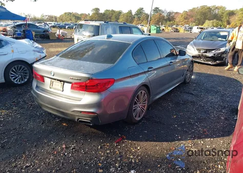 2019 BMW M550I xDrive z USA, uszkodzony, nr VIN WBAJB9C58KB288123